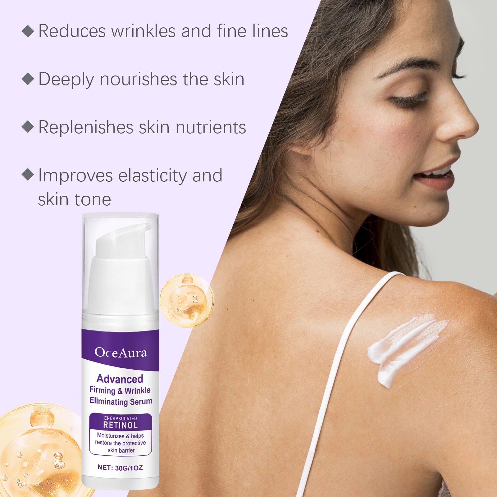 Firming Skin Serum Deeply Moisturizing Improve Skin Texture Enhance Elasticity