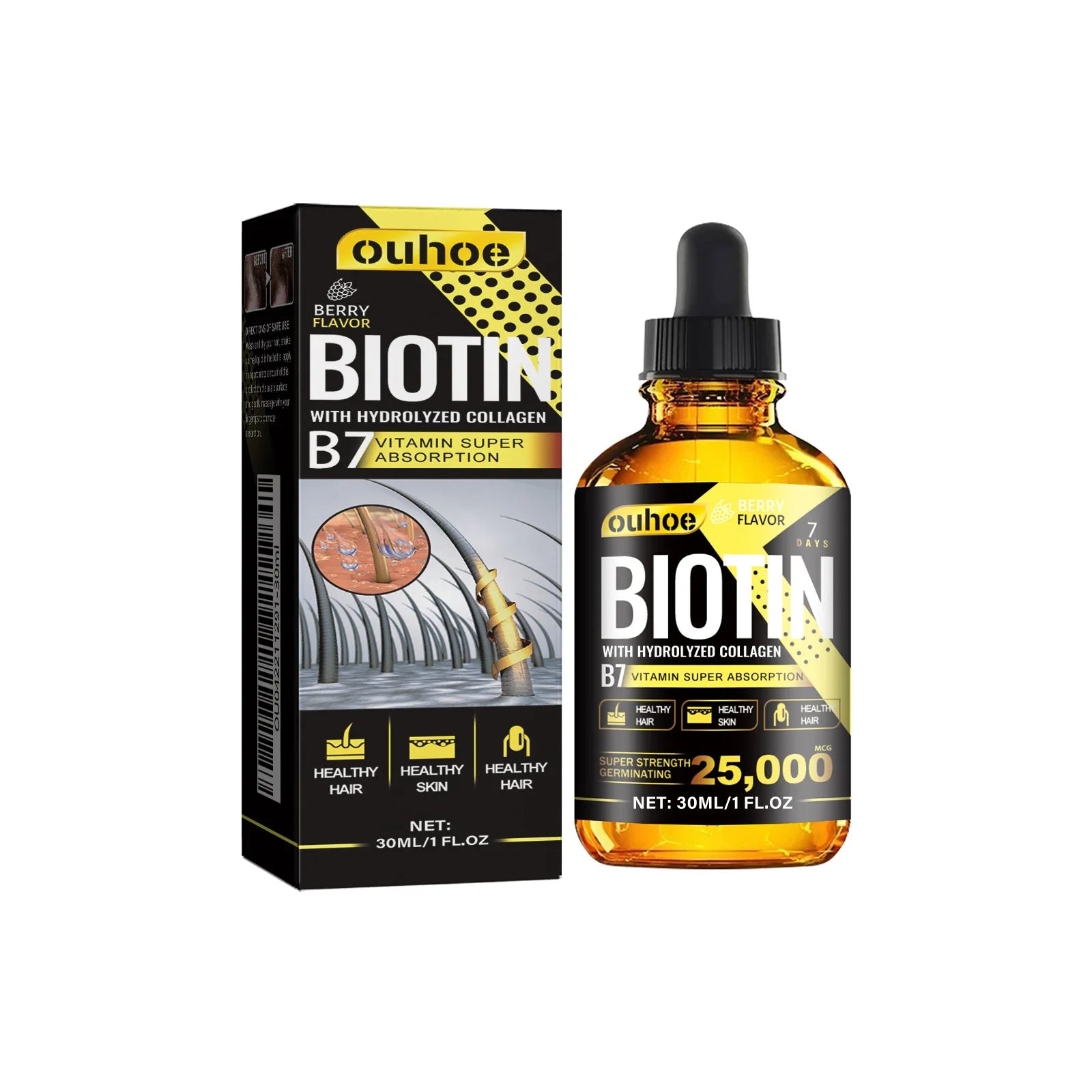 30ml Collagen B7 Vitamin Hair Care Essential Oil