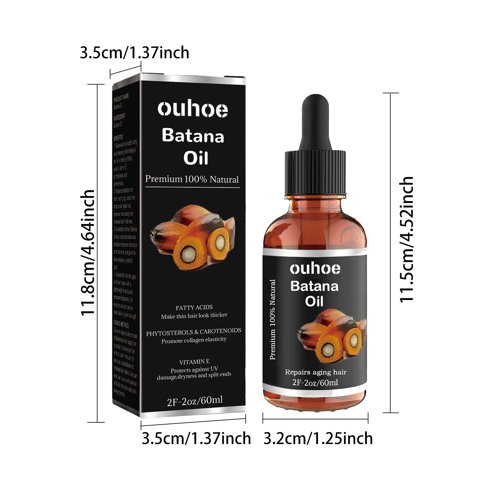 Hair Growth Oil Anti Breakage Hair Repair Split Ends Nourish Scalp Moisturizing Oil