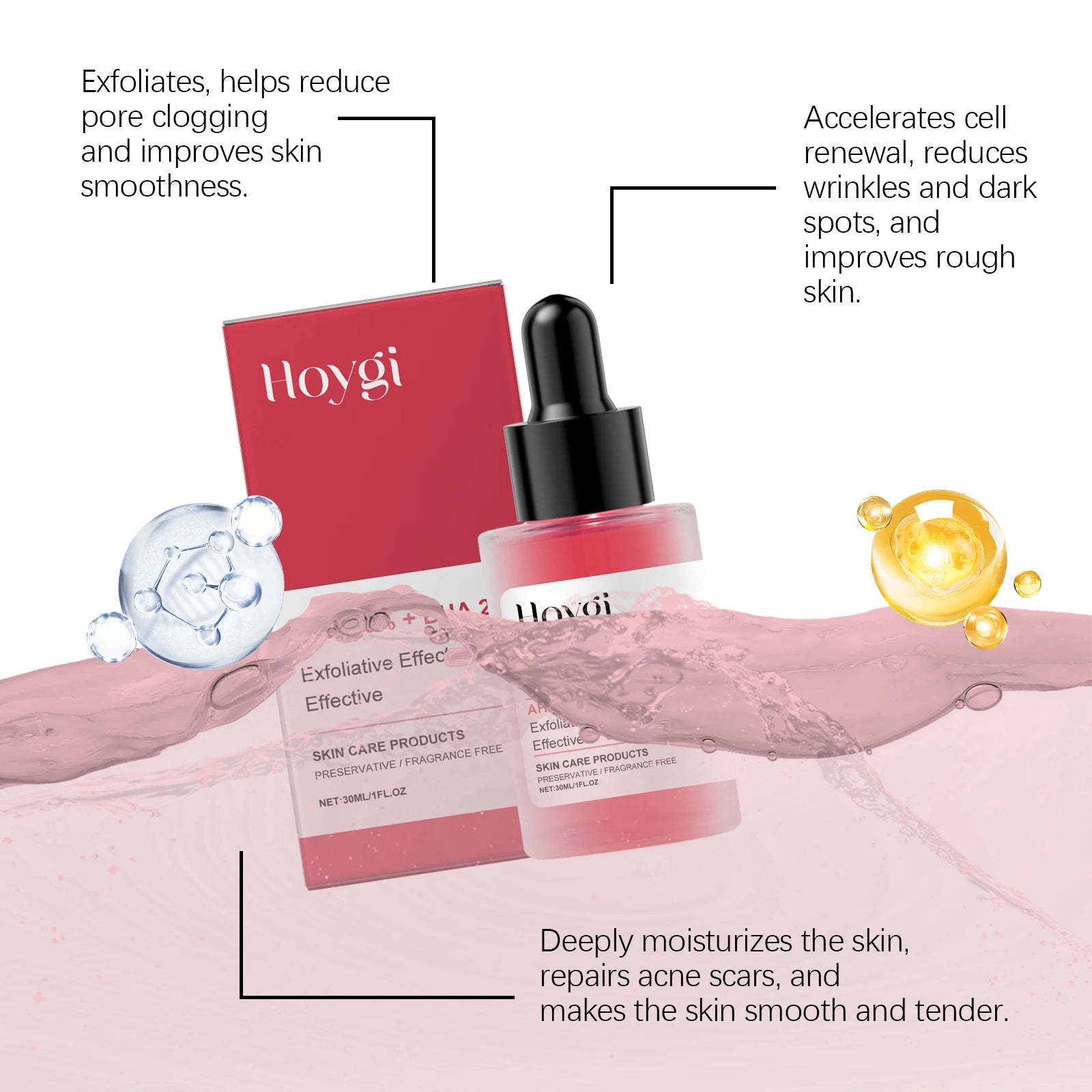 Face Serum Reduce Fine Lines Dark Spot Corrector Improve Skin Tone