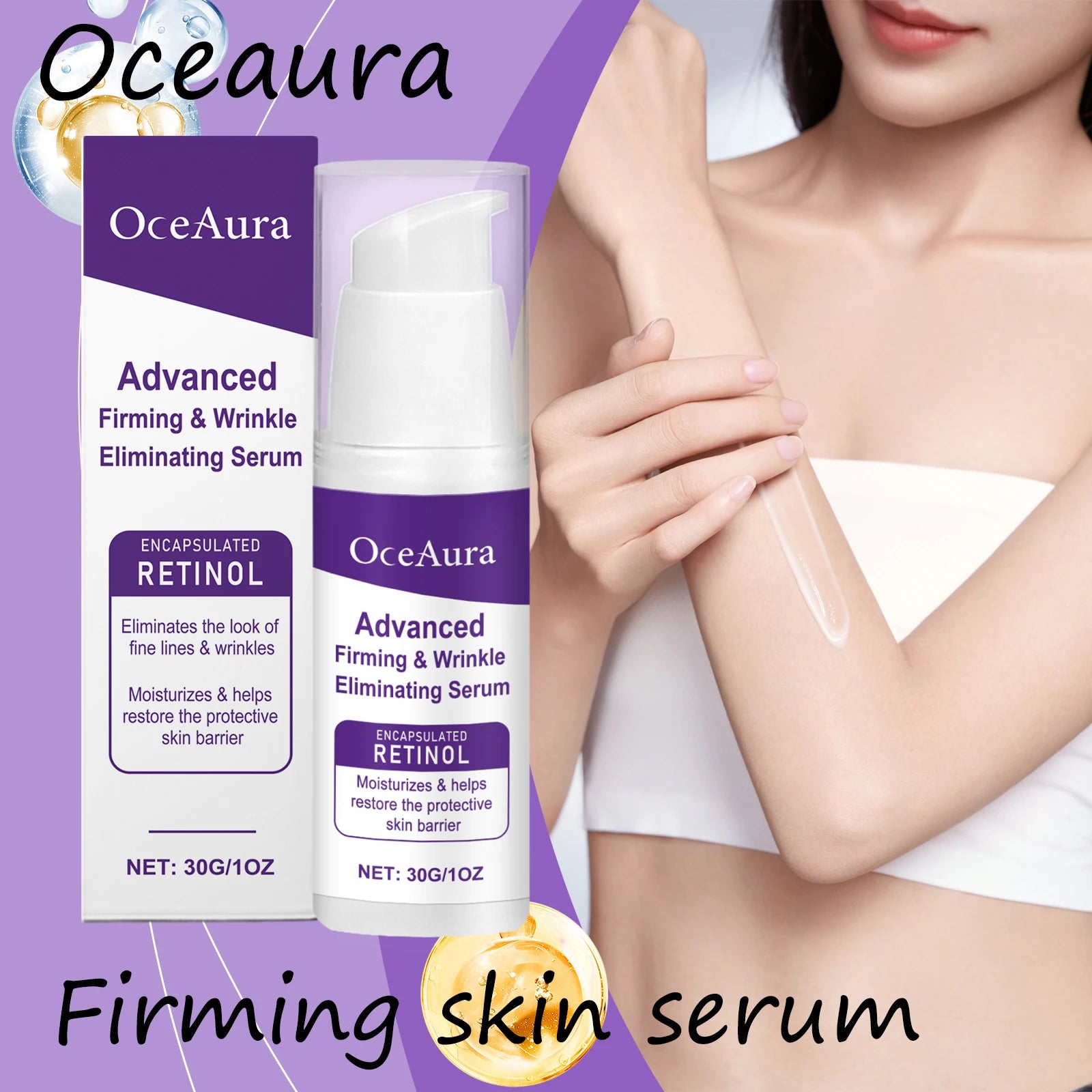 Firming Skin Serum Deeply Moisturizing Improve Skin Texture Enhance Elasticity