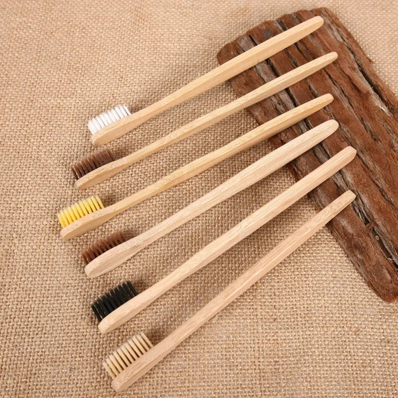 Eco Friendly Bamboo Charcoal Toothbrush For Oral Health