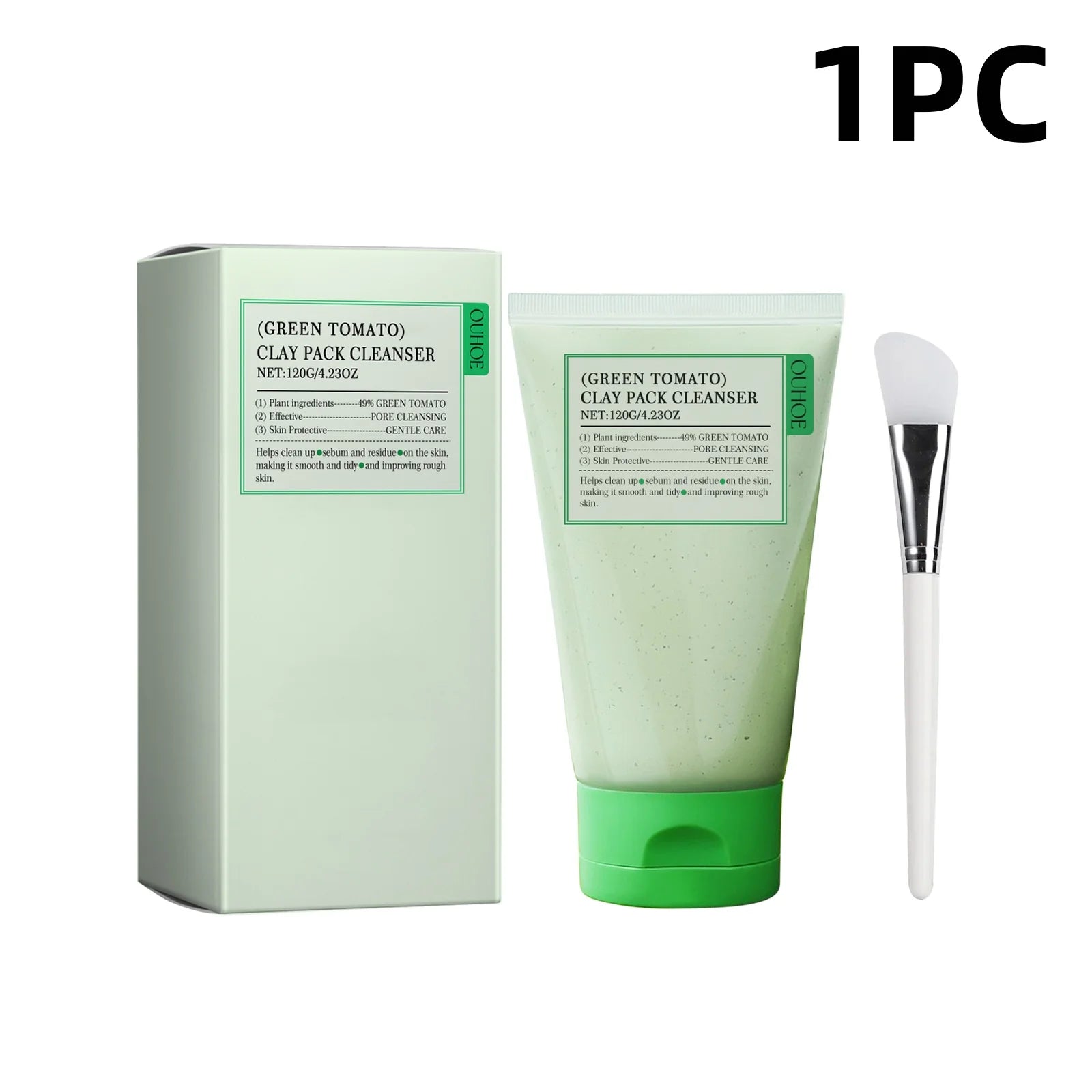 Green Tomato Face Wash Gentle Pore Cleansing  Oil Balancing Facial Cleanser