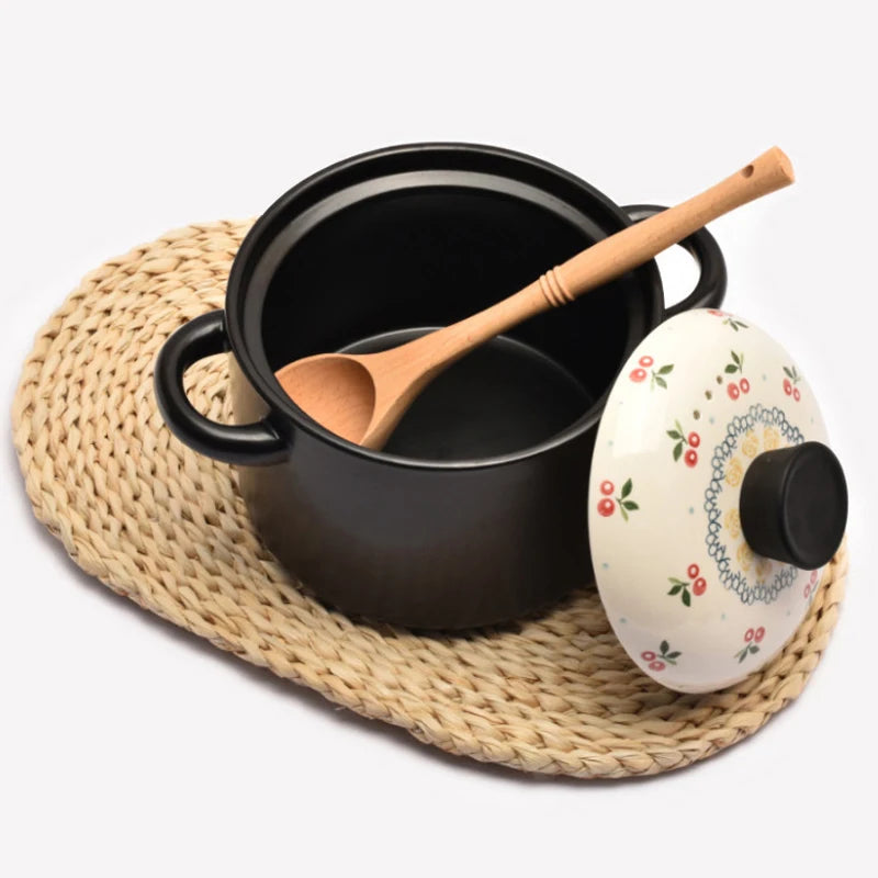 7pcs Wood Kitchen Utensils Set with Bamboo Joint Design Nature Wooden Spaghetti Spoons Wok Spatula for Cooking Accessories