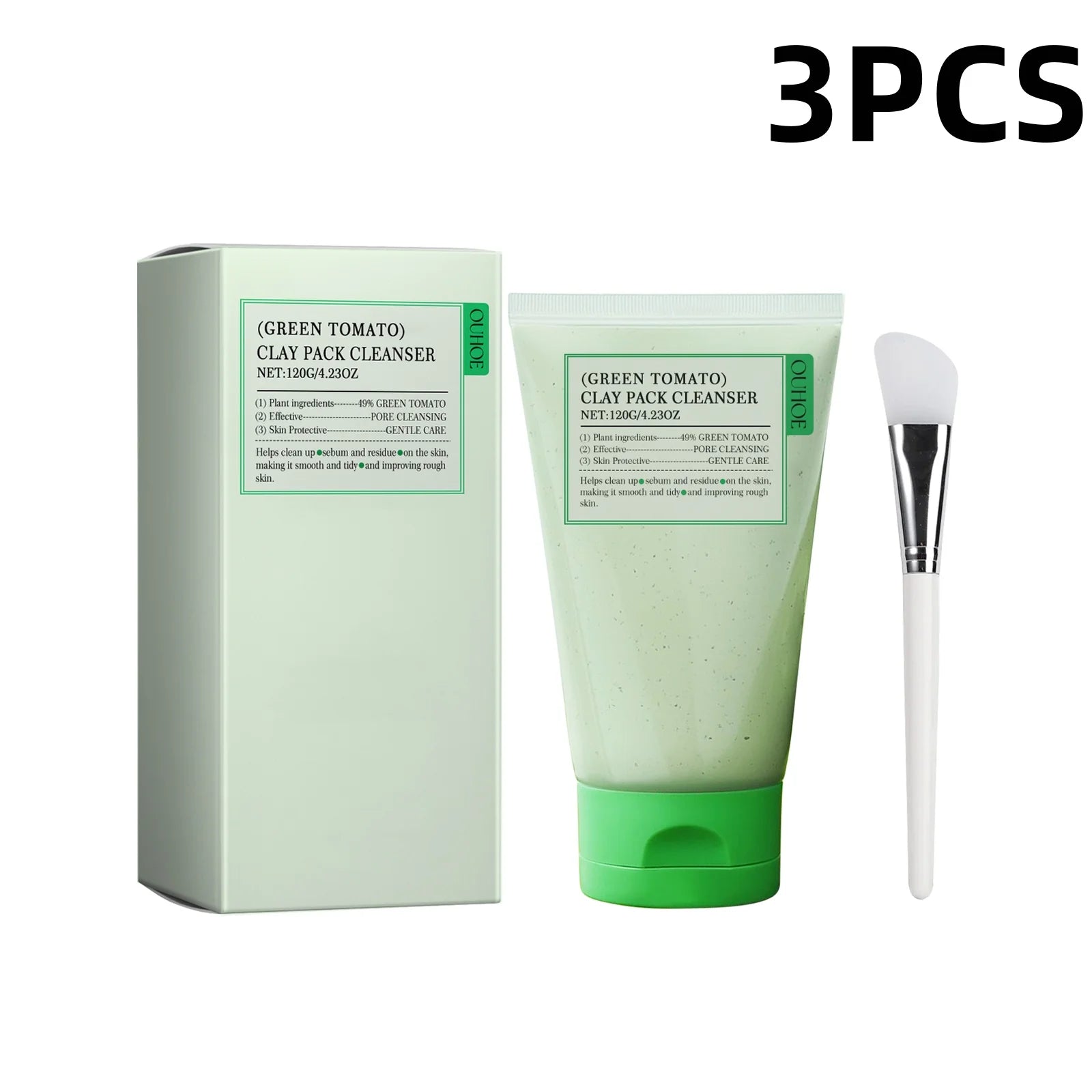 Green Tomato Face Wash Gentle Pore Cleansing  Oil Balancing Facial Cleanser