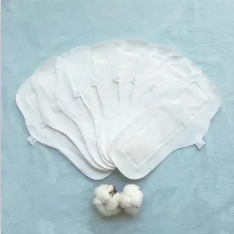Reusable Menstrual Pad Thin Cotton Pads Washable Panty Sanitary Towel Pad