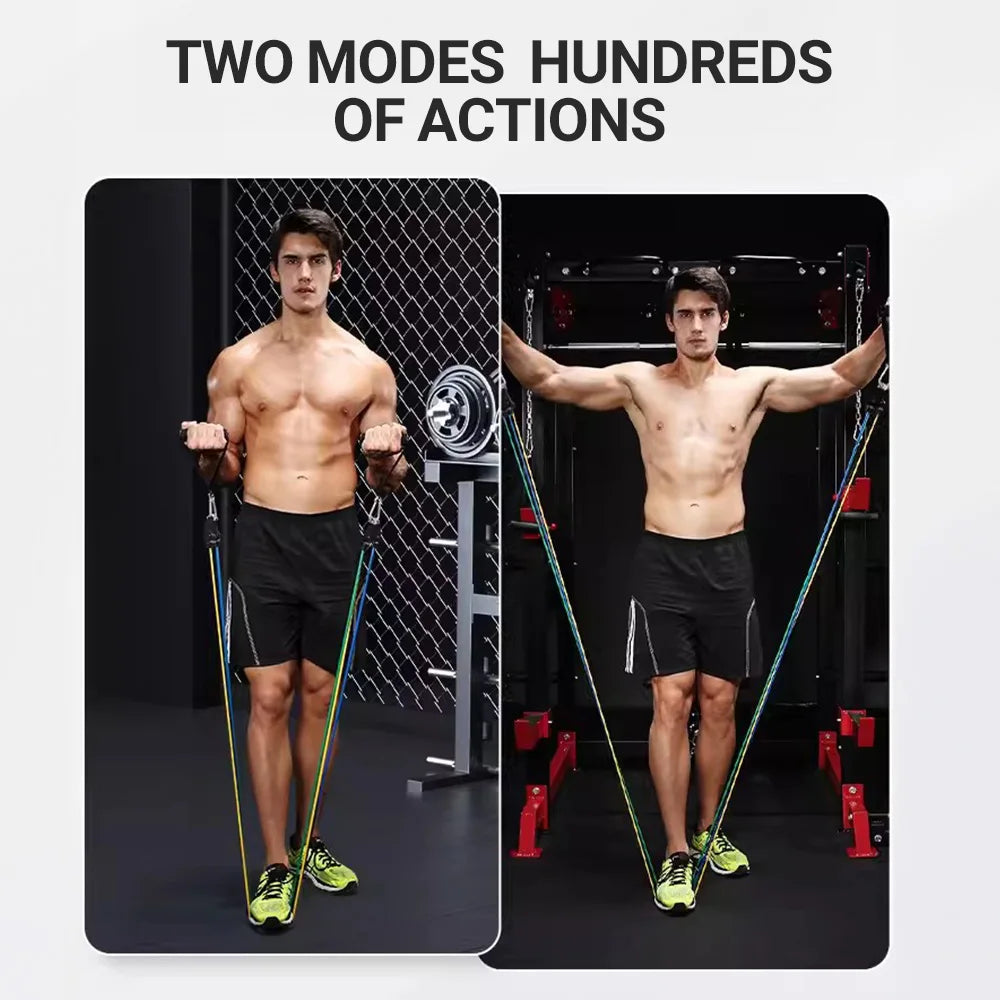 Pull Rope Bodybuilding Resistance Bands