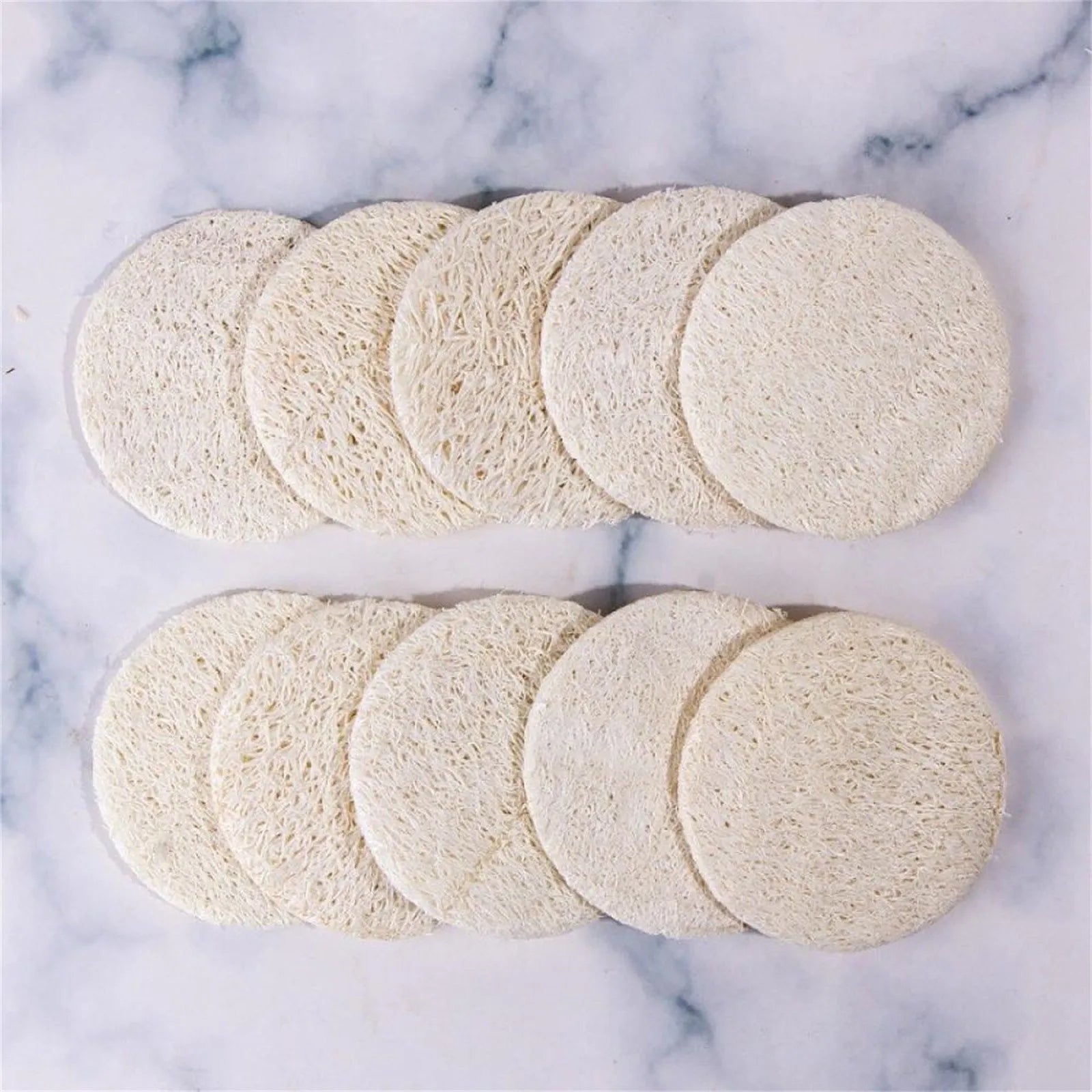 Natural Luffa Facial Cleansing Loofah Scrub Wisp Sponge