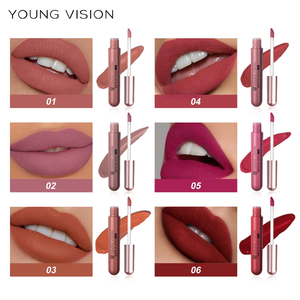 Matte Velvet Liquid Lipstick Set