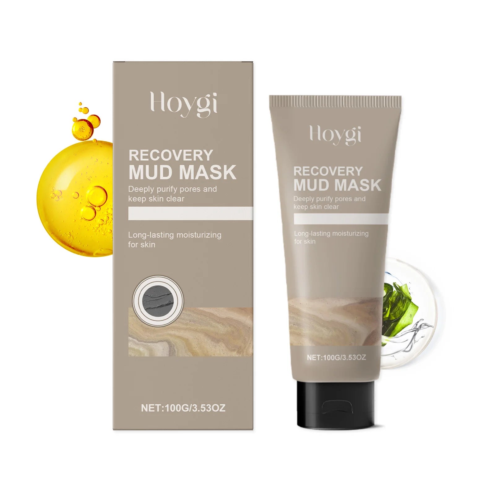 Deep Cleansing Mud Mask Anti Acne Blackheads Remover