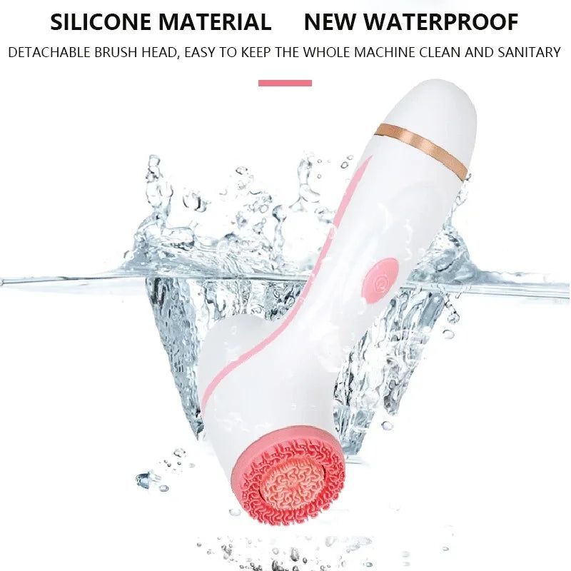 Electric Cleansing Brush Ultrasonic Facial Cleaner