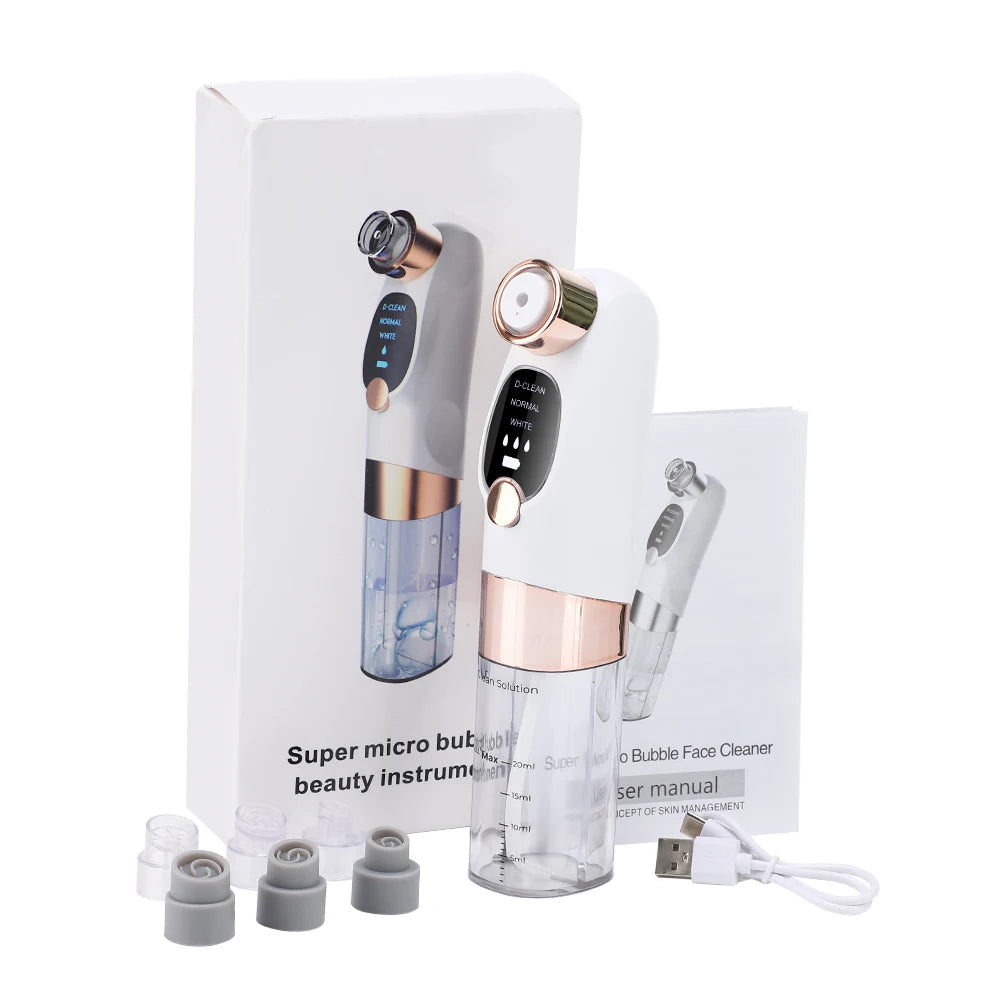 Small Bubble Facial Blackhead Removal Vacuum Face Cleaner