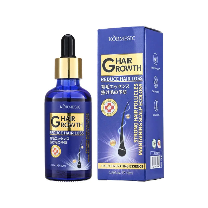 KORMESIC Magic Biotin Hair Growth Serum Strengthen Smoothing Deep Nourishing Frizzy Damaged Repair Spray Oil 30ml