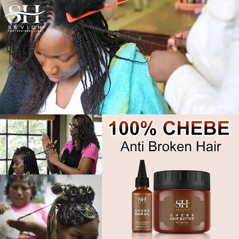 Fast Hair Growth Products African Chebe Powder Hair Growth Oil