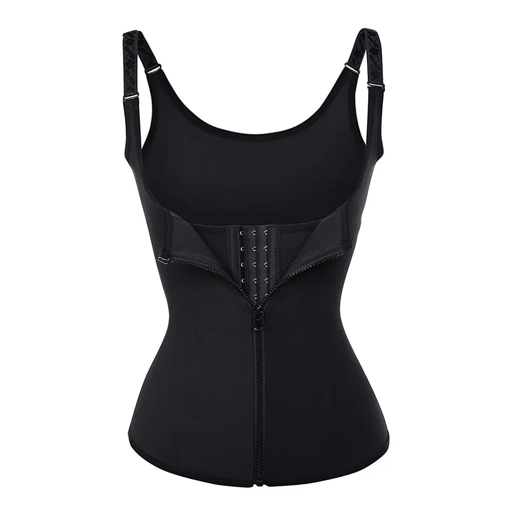 Sweat Waist Trainer Vest Slimming Corsets for Weight Loss Body Shaper Sauna Suits
