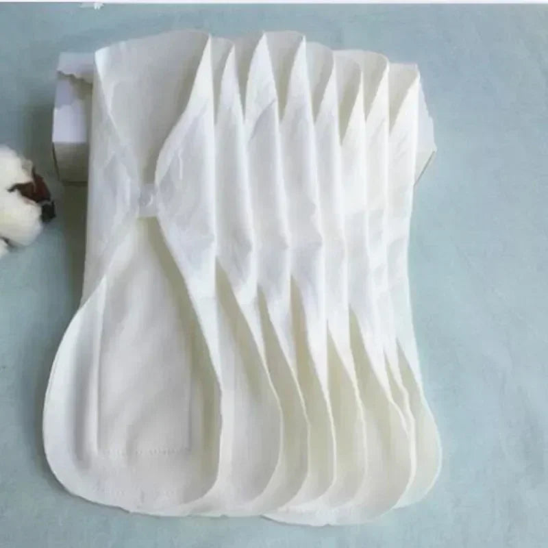 Reusable Menstrual Pad Thin Cotton Pads Washable Panty Sanitary Towel Pad
