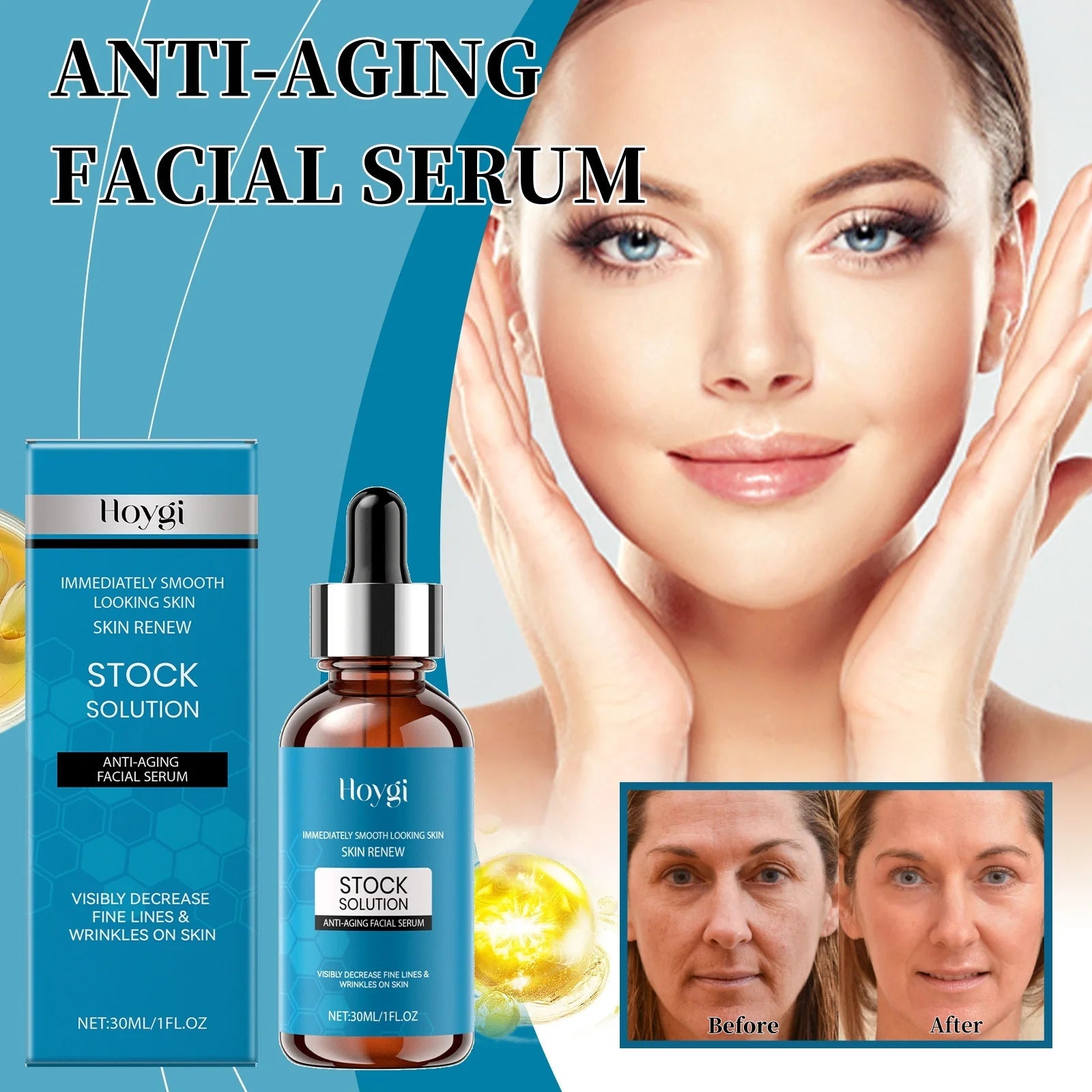 Collagen Facial Serum Hydrating Brightening Essence