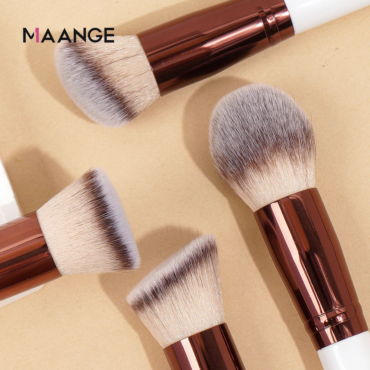 Makeup Brushes with Case Foundation Concealer Powder Makeup Brush