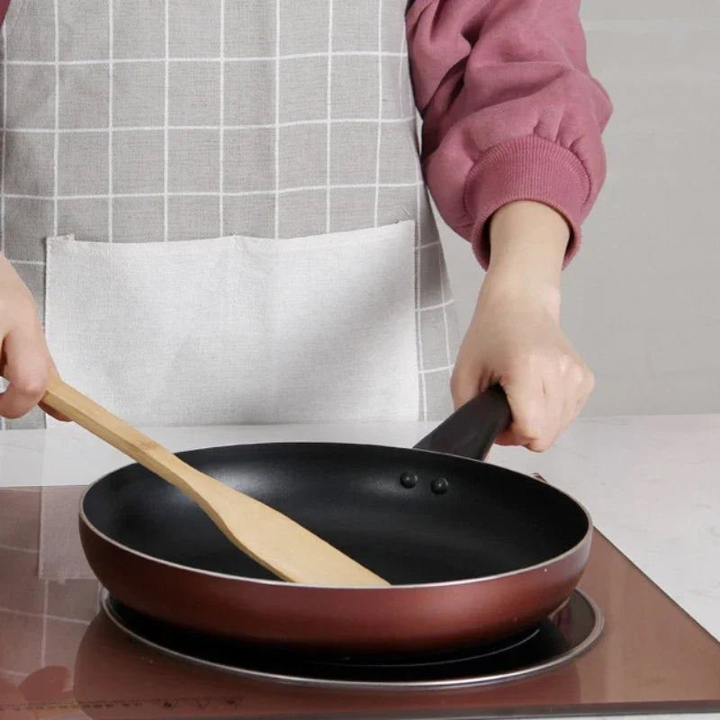 Non-Stick Pan Spatula Natural Bamboo Household Kitchen Spatula Spoon Cooking Utensils Dinner Food Wok Shovel Kitchen Accessories