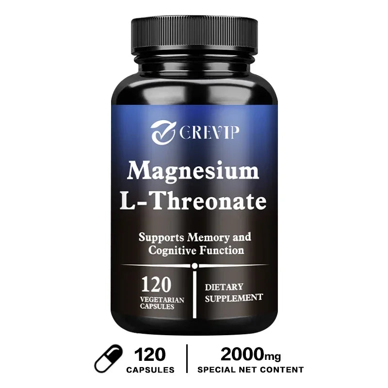 Magnesium L-Threonate Supplement – Promotes Brain Health, Memory, Concentration and Cognition