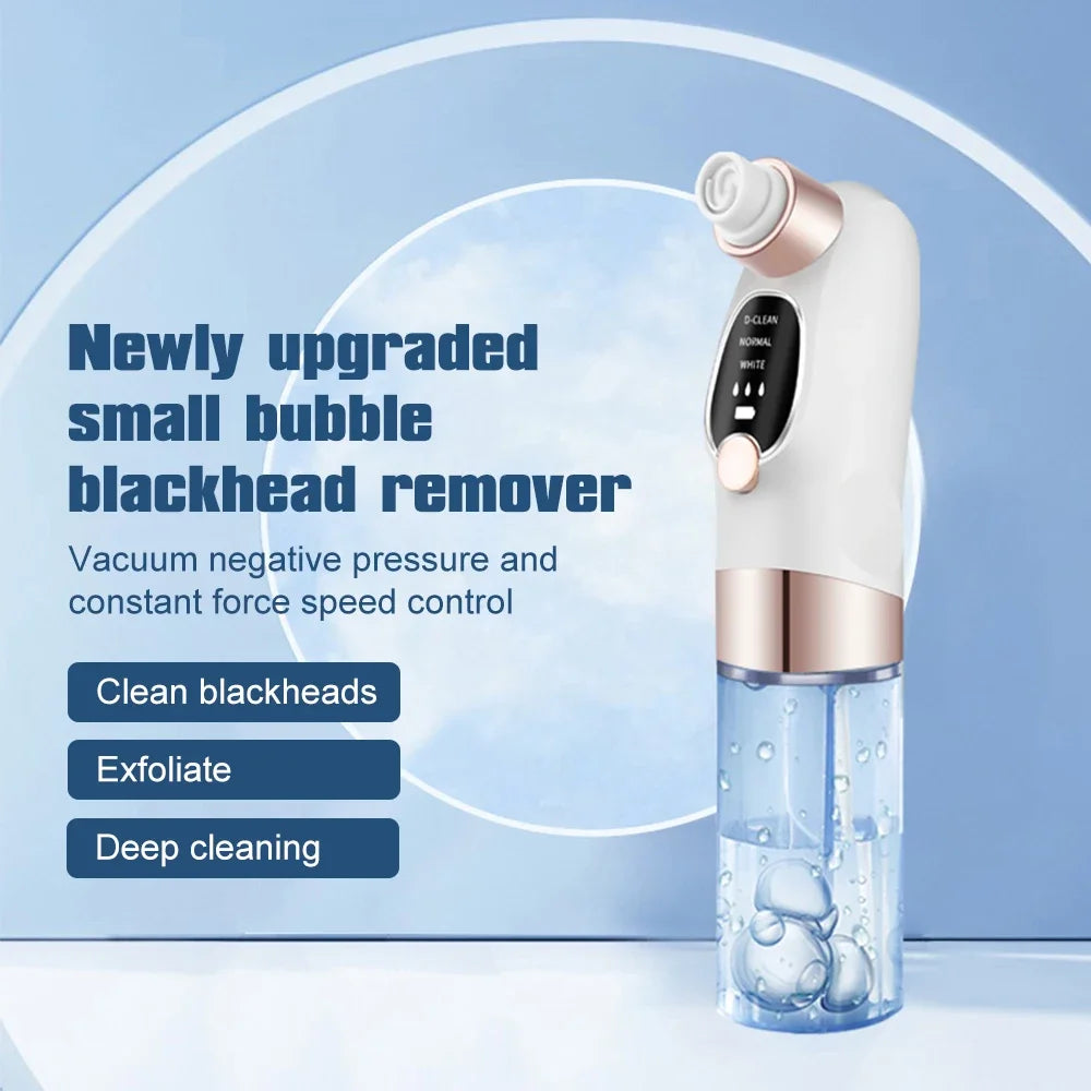 Small Bubble Facial Blackhead Removal Vacuum Face Cleaner