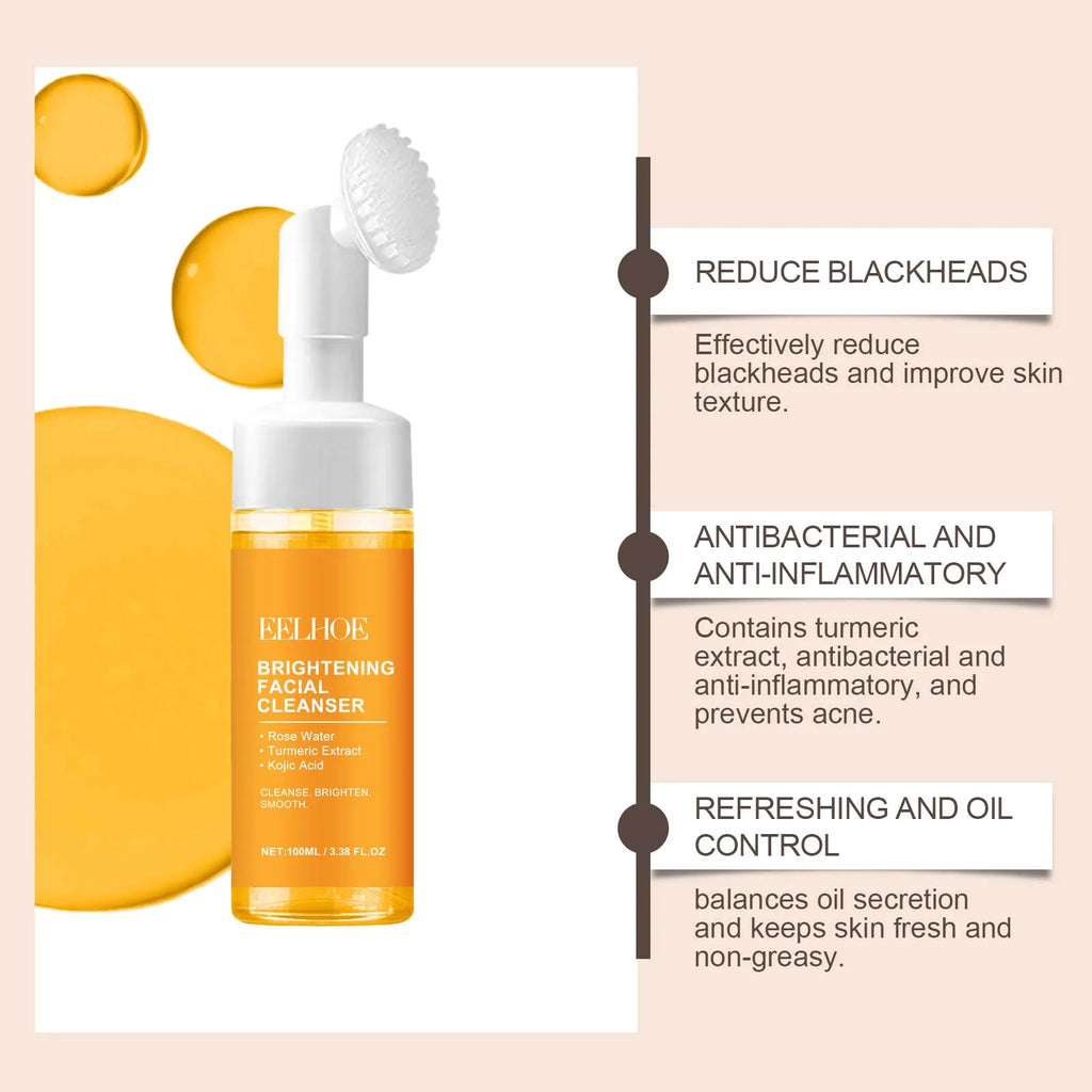 Turmeric Cleansing Milk Foam Facial Cleanser