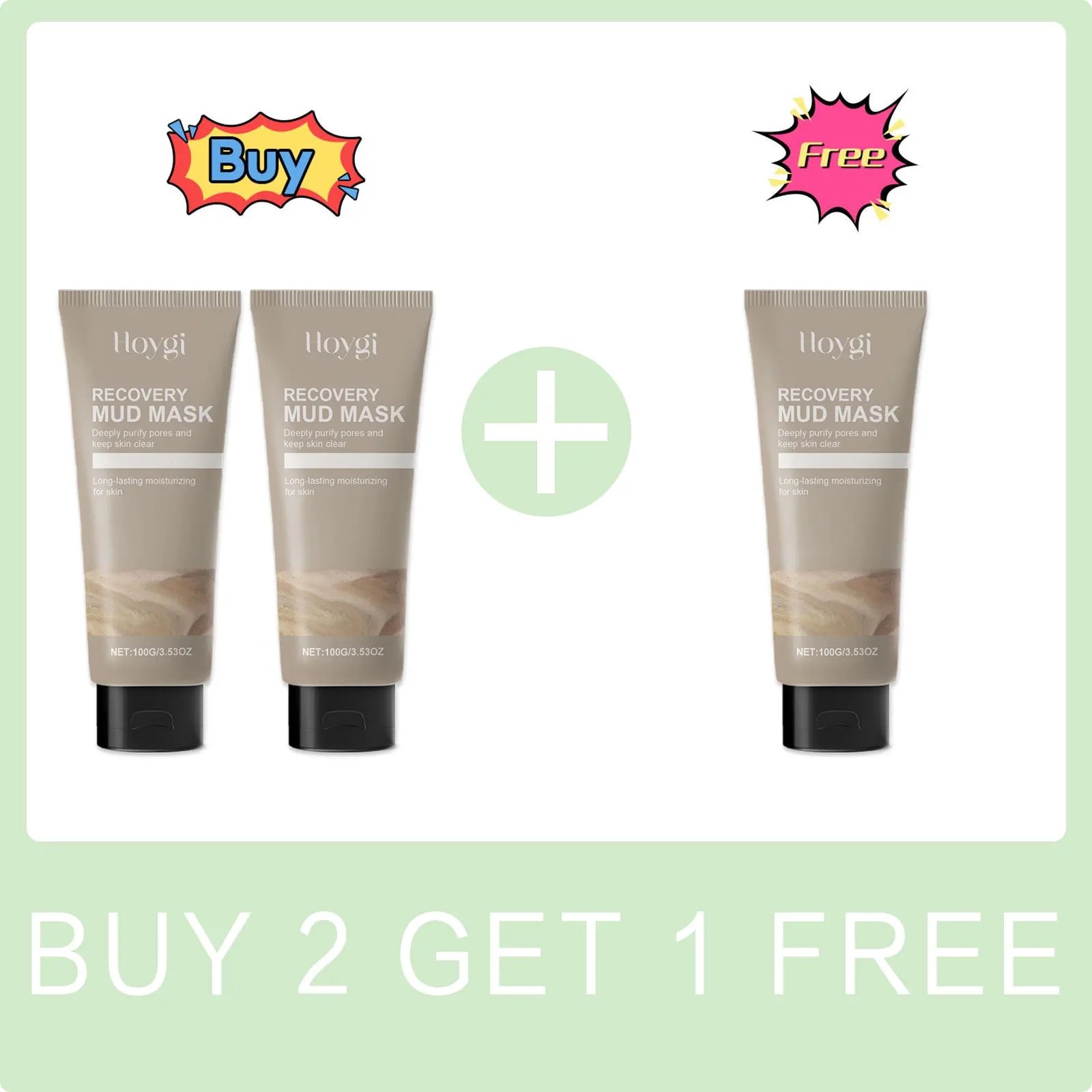 Deep Cleansing Mud Mask Anti Acne Blackheads Remover