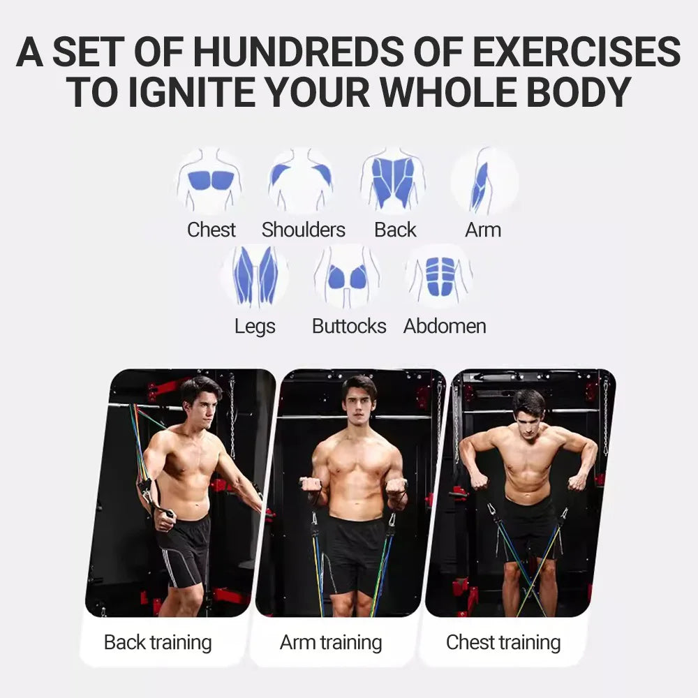 Pull Rope Bodybuilding Resistance Bands