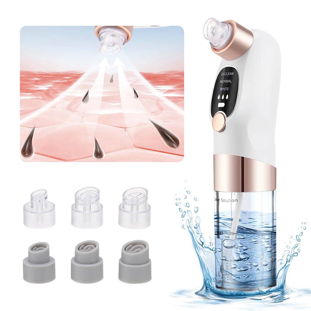 Small Bubble Facial Blackhead Removal Vacuum Face Cleaner