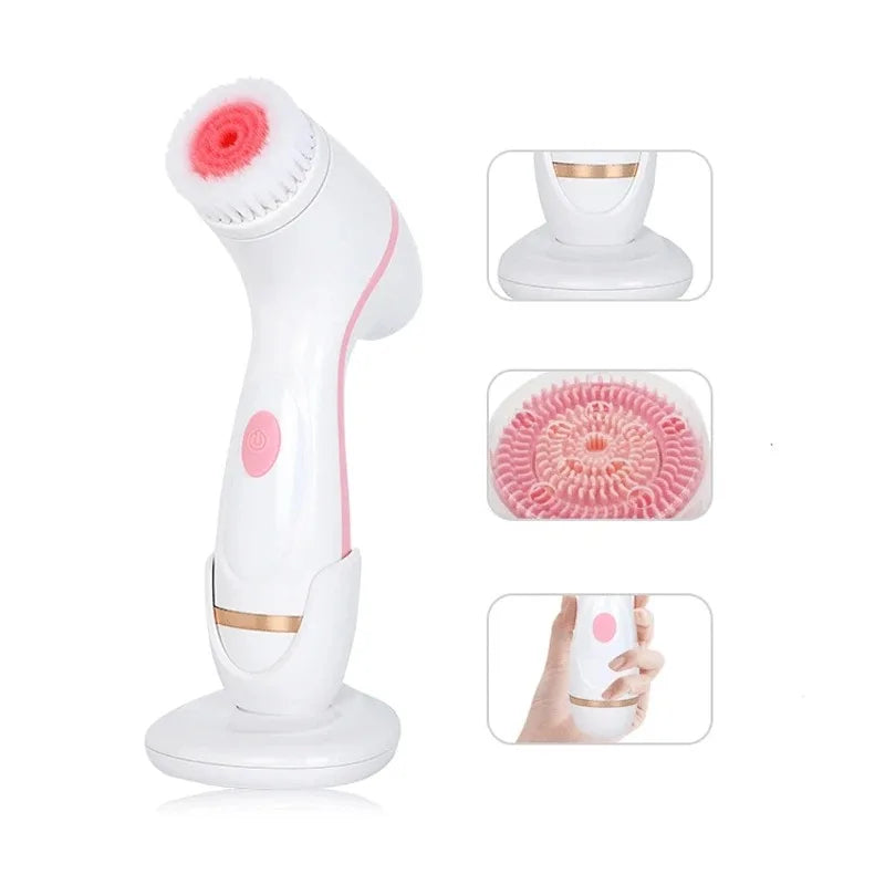 Electric Cleansing Brush Ultrasonic Facial Cleaner