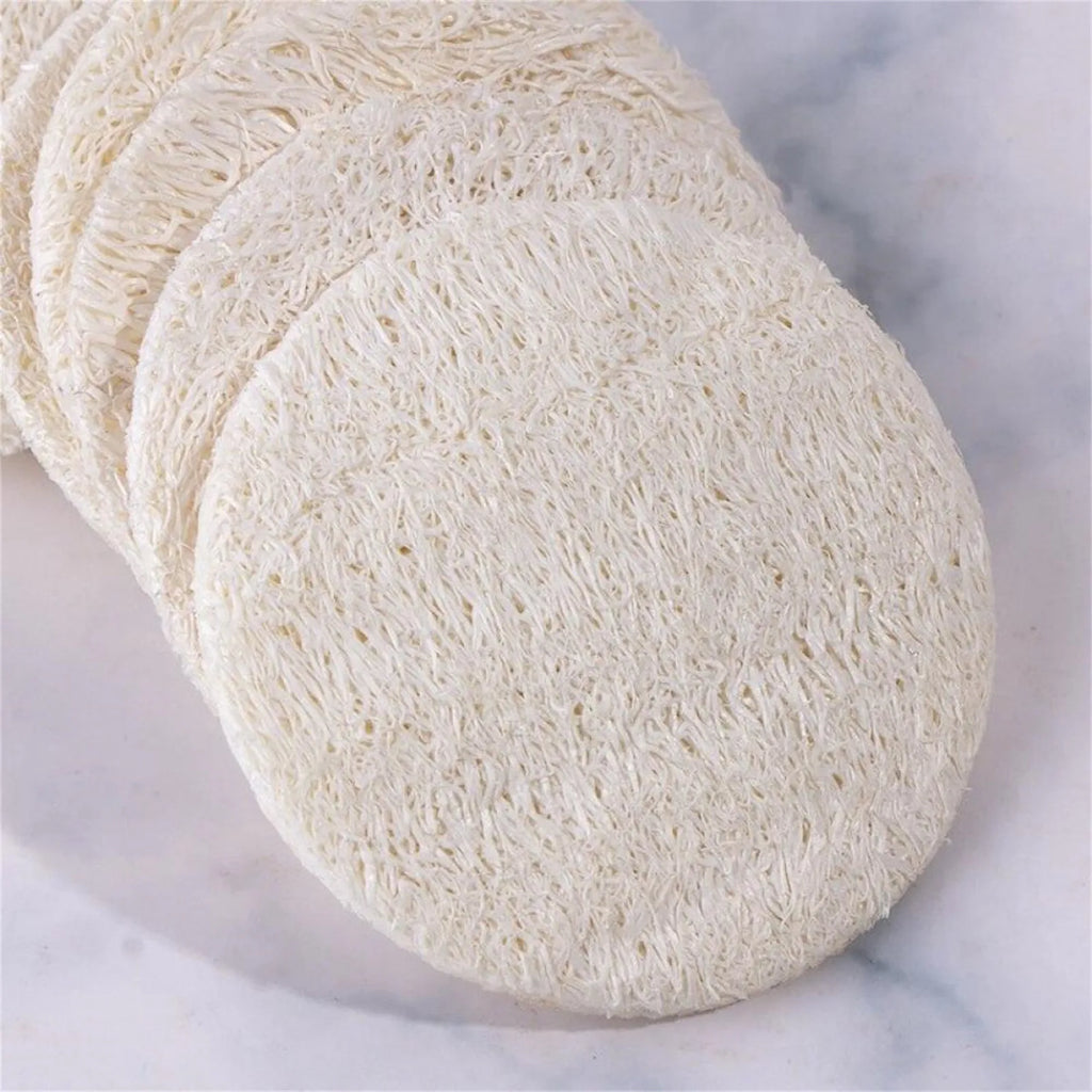 Natural Luffa Facial Cleansing Loofah Scrub Wisp Sponge