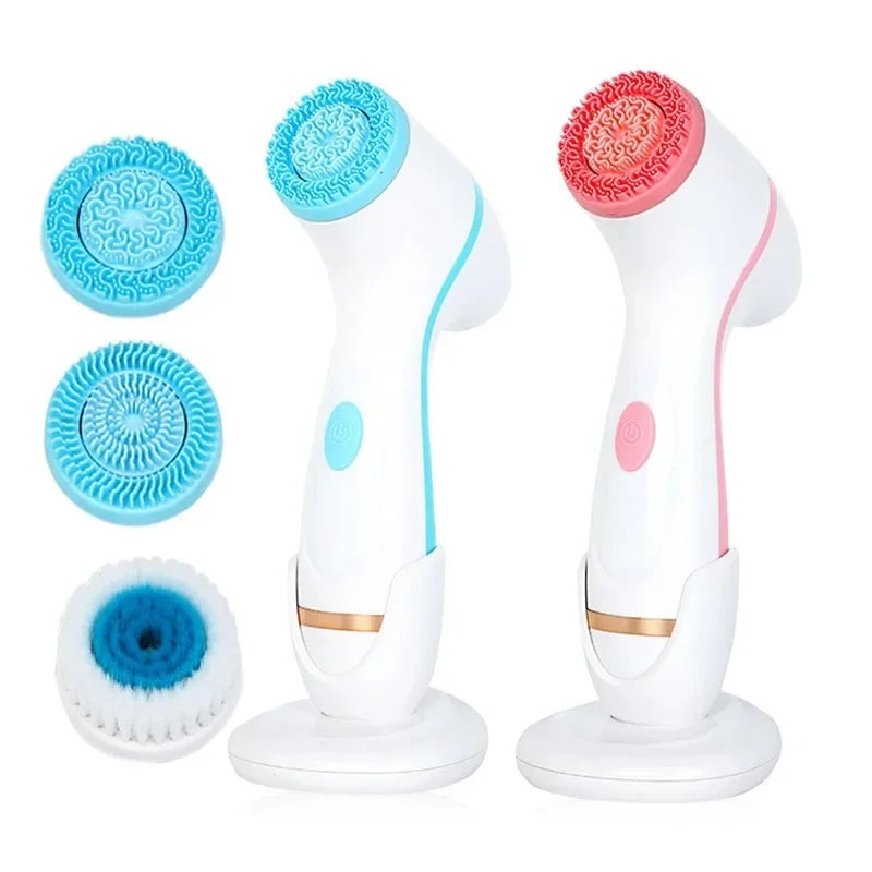 Electric Cleansing Brush Ultrasonic Facial Cleaner