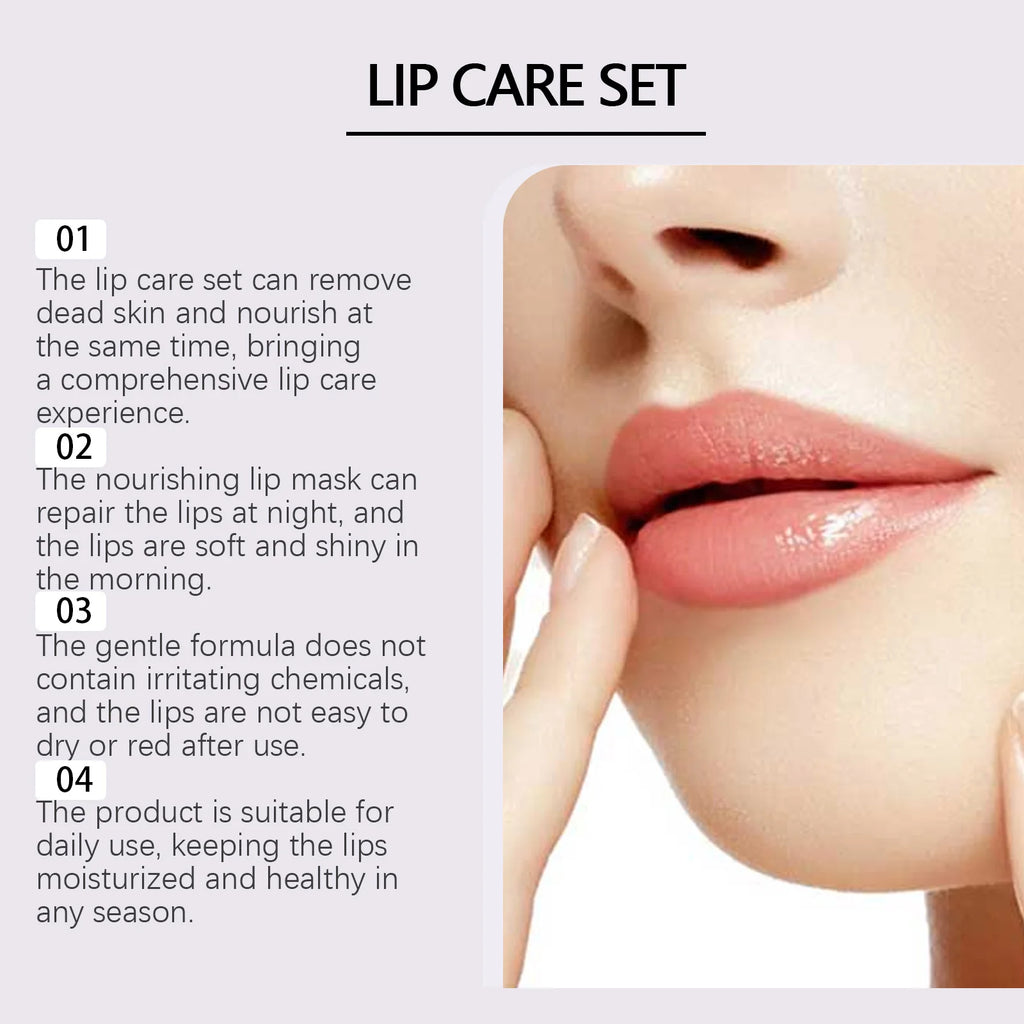 Lip Care Set  Nourishing & Moisturizing Lip Balm