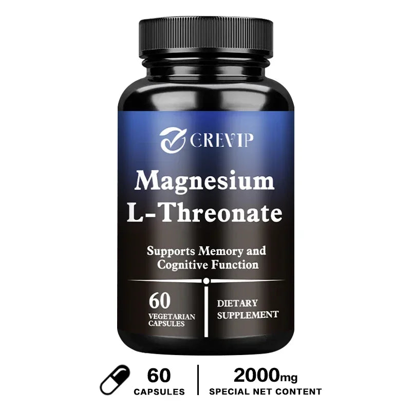Magnesium L-Threonate Supplement – Promotes Brain Health, Memory, Concentration and Cognition