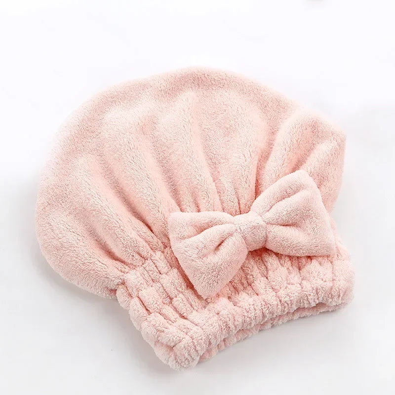 Bamboo  Microfiber Hair Towel Wrap