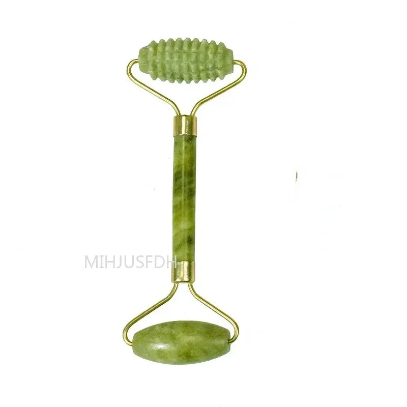 Natural Jade Roller Massager for Face Body Back Foot Massage Roller