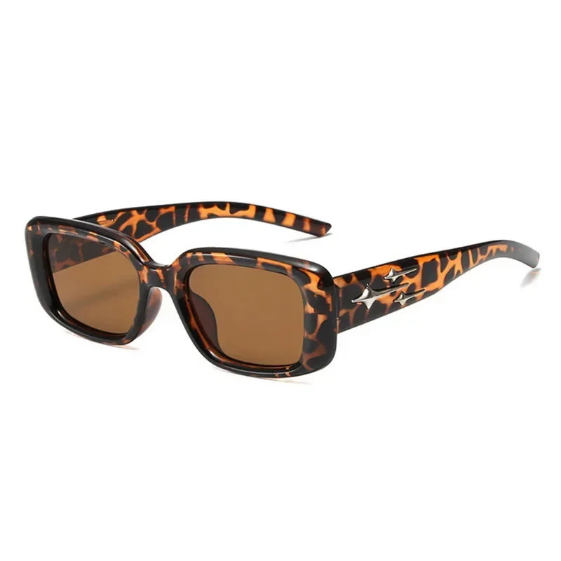 New Retro Small Square Sunglasses Women Cat Eye Sunglasses