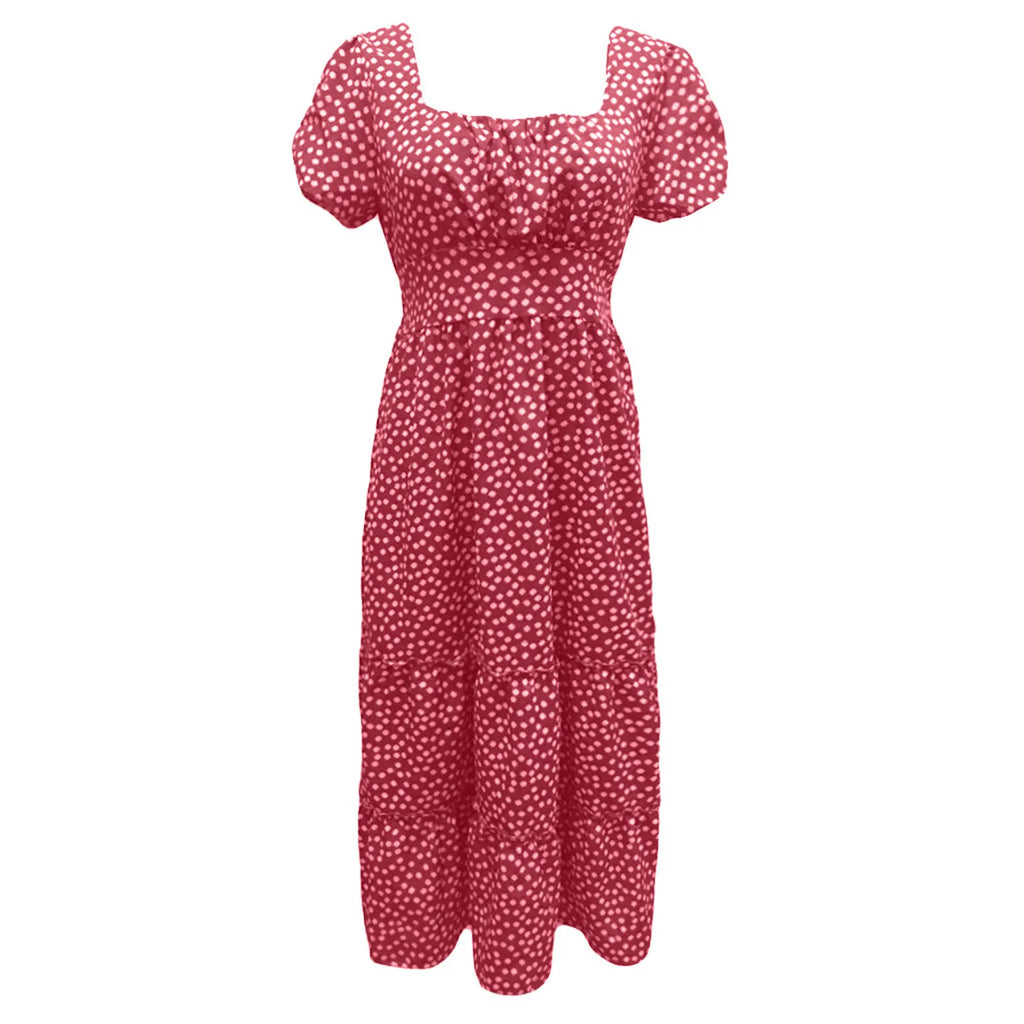 Summer Fashion Little Sleeve Elegant Dresses For Women
