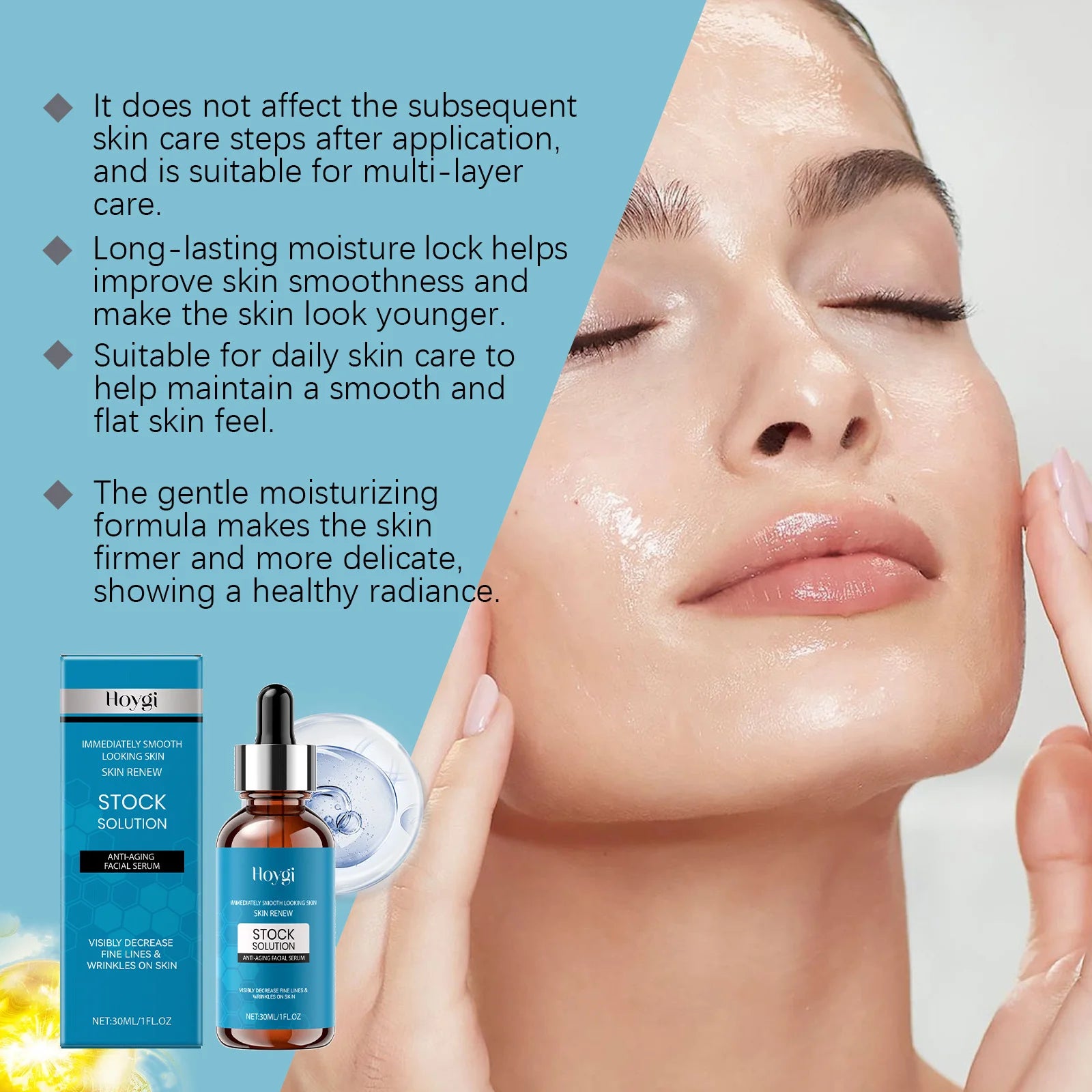 Collagen Facial Serum Hydrating Brightening Essence
