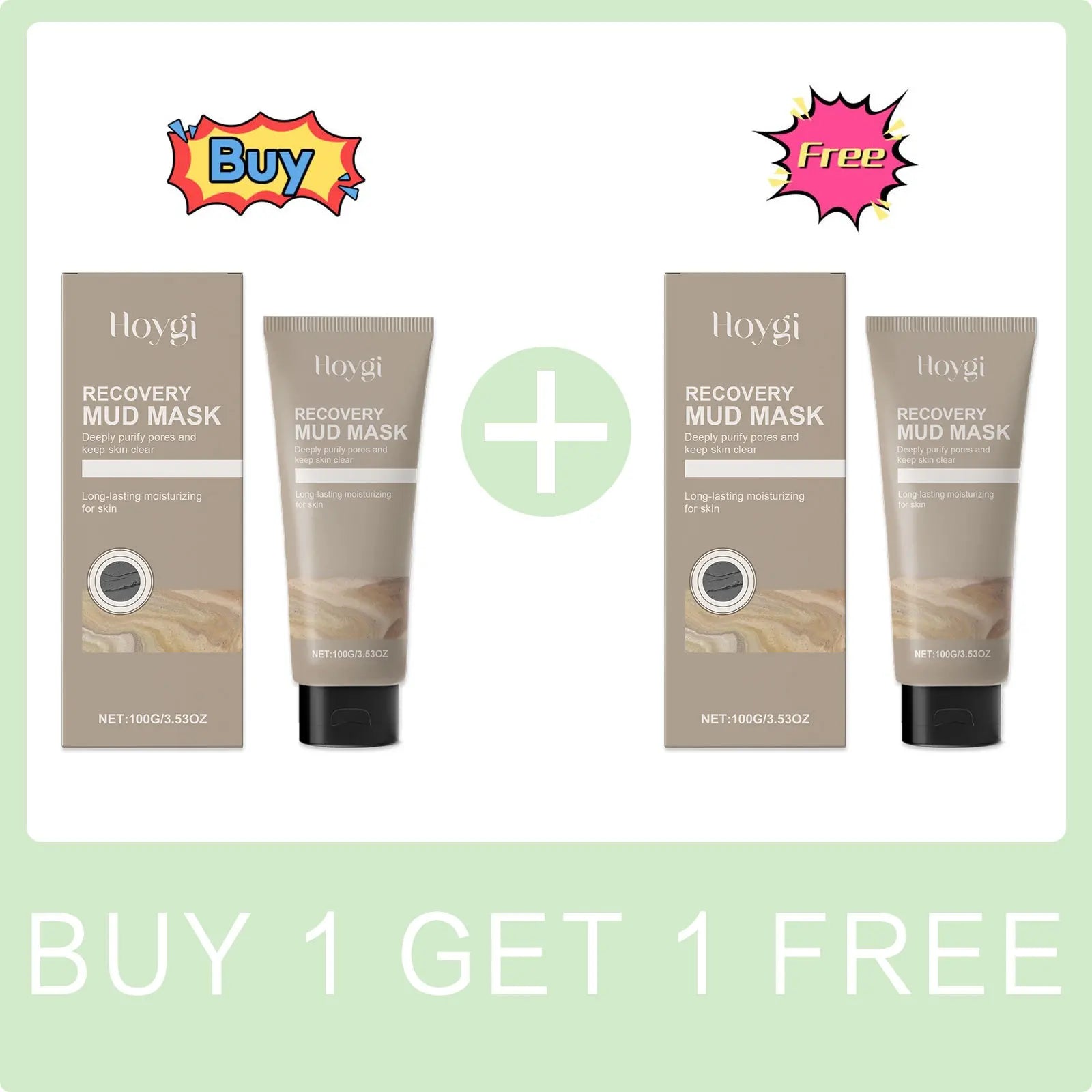 Deep Cleansing Mud Mask Anti Acne Blackheads Remover