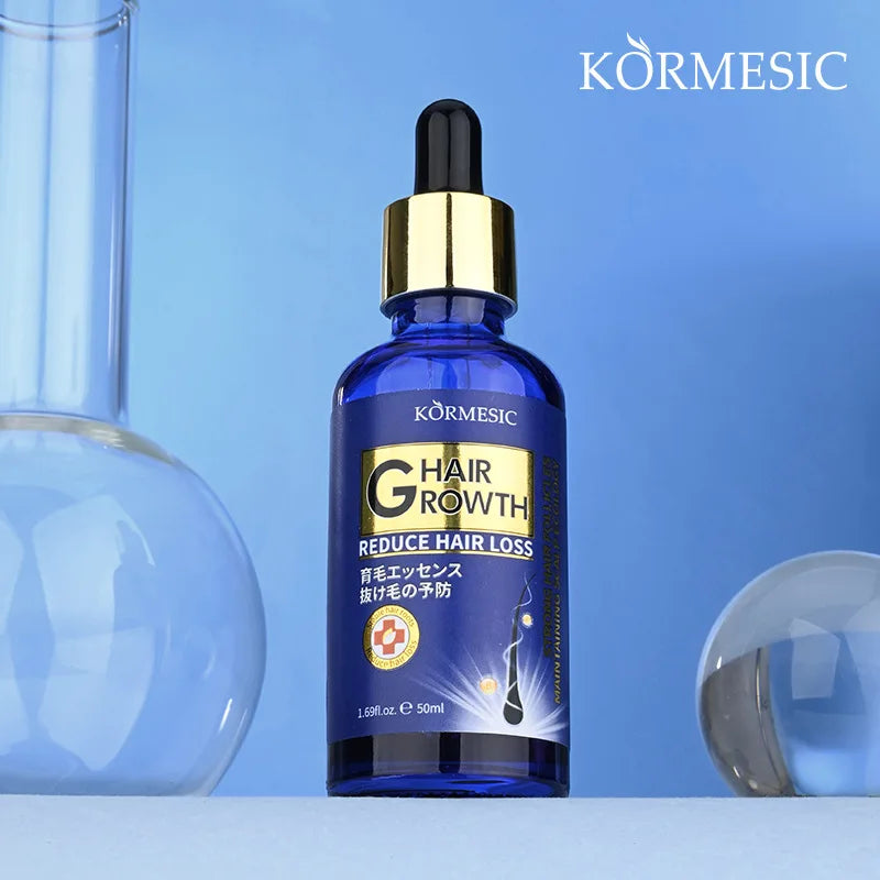 KORMESIC Magic Biotin Hair Growth Serum Strengthen Smoothing Deep Nourishing Frizzy Damaged Repair Spray Oil 30ml