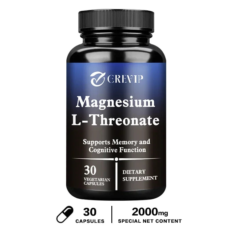 Magnesium L-Threonate Supplement – Promotes Brain Health, Memory, Concentration and Cognition