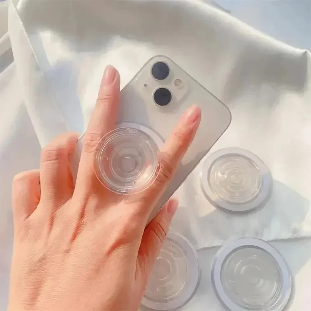 Magnetic Folding Phone Socket Grip Pocket Finger Expanding Stand For MagSafe iPhone Mac Samsung 17 16 15 14 13 12 Xiaomi Huawei