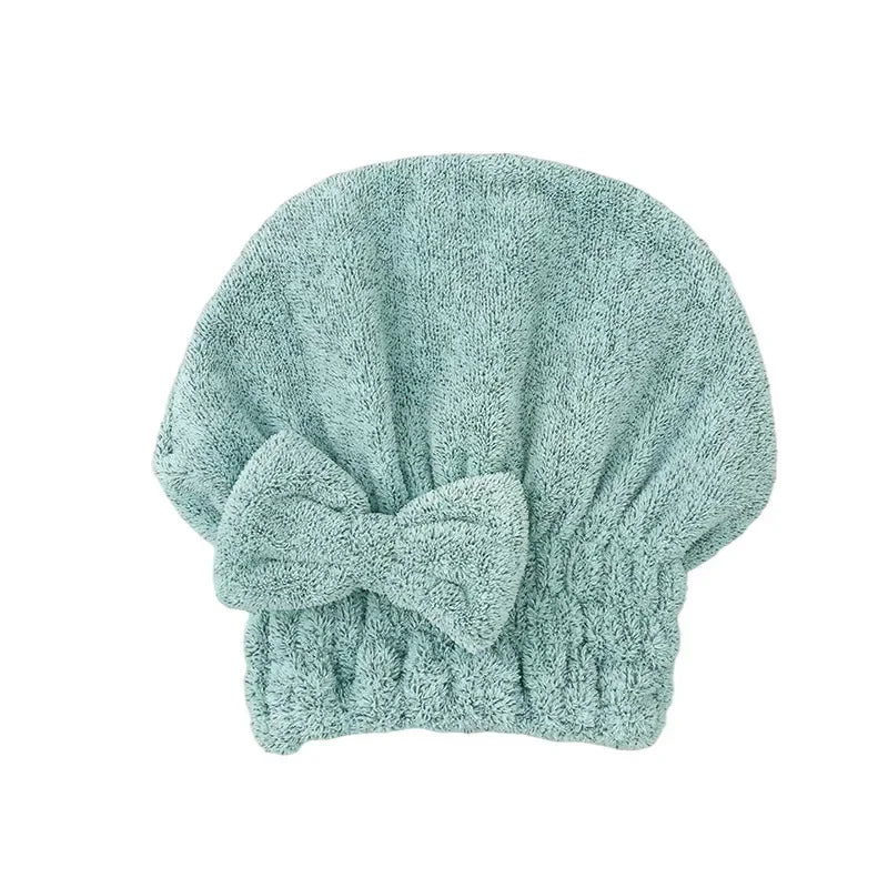 Bamboo  Microfiber Hair Towel Wrap