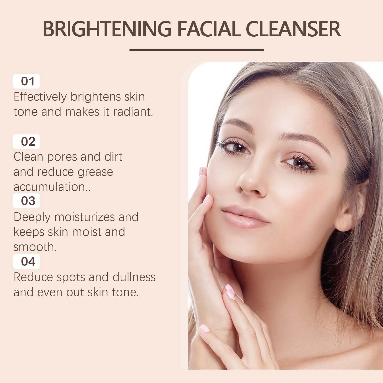 Turmeric Cleansing Milk Foam Facial Cleanser